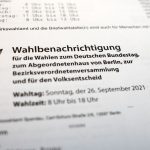 Bundestagswahl: Versand der Wahlbenachrichtigungen beginnt